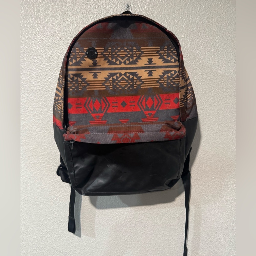 FOCUS SPACE Aztec  print backpack - Picture 2 of 9